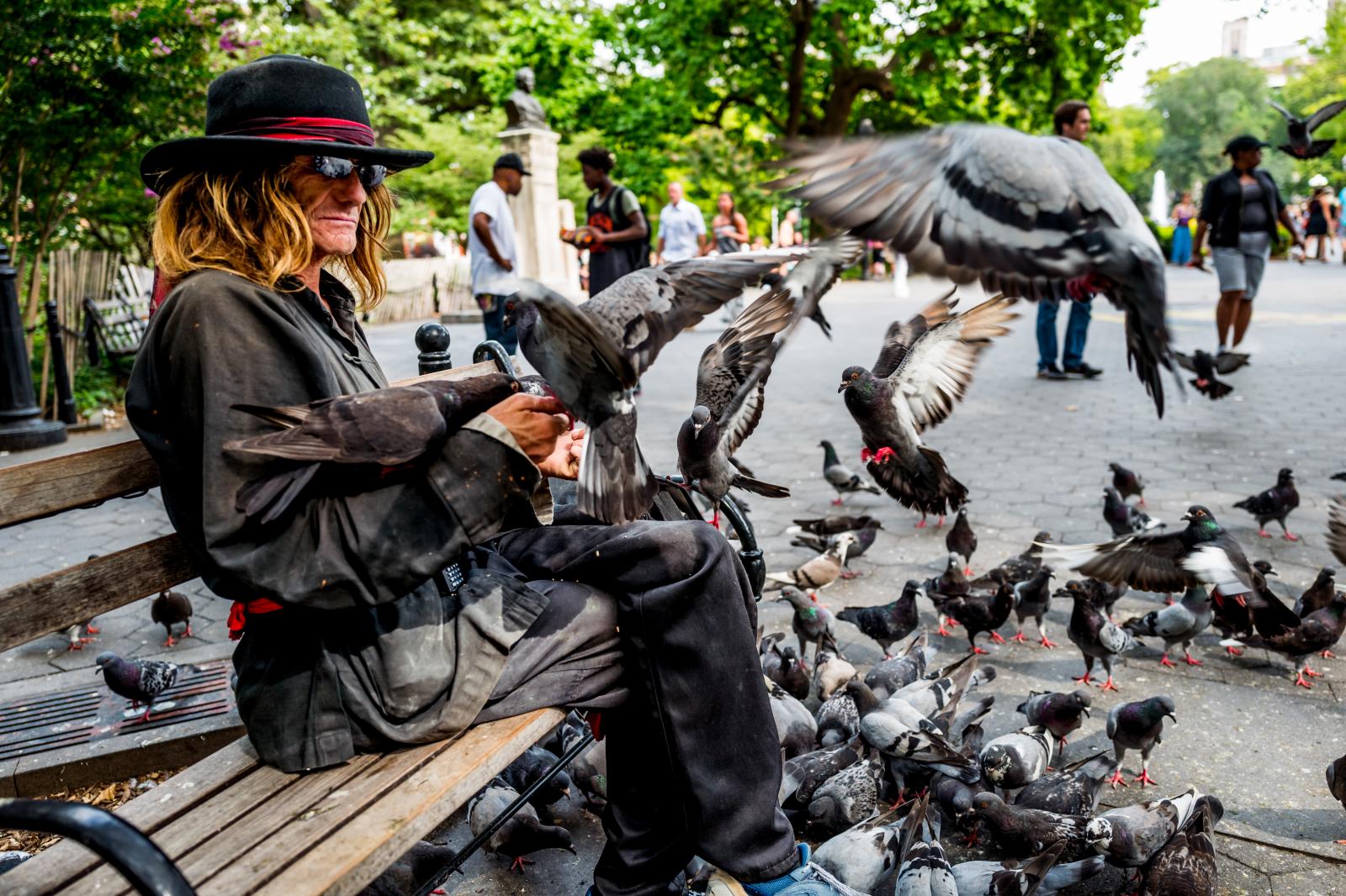 Image from Street Photography/Color Works -  Washington Square Park, Manhattan NYC  August, 2015 