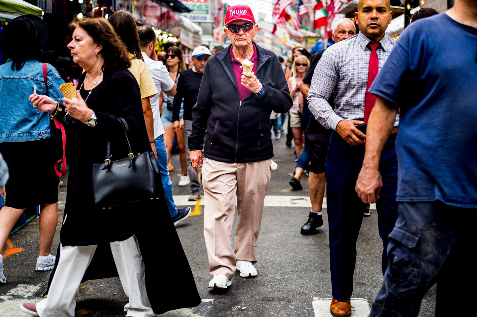 Image from Street Photography/Color Works -  Mulberry Street, Manhattan NYC  September 2019 