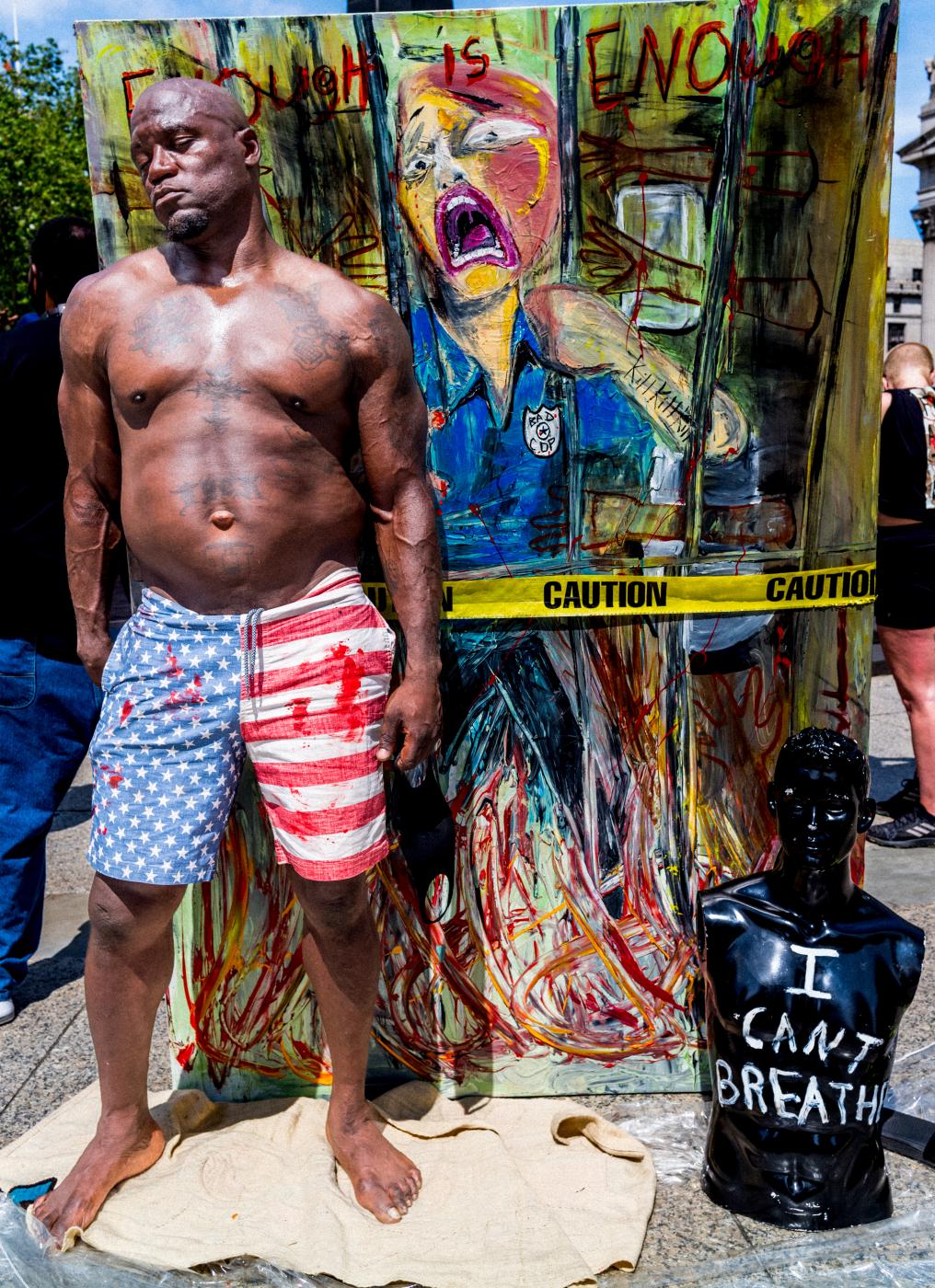 Image from Black Lives Matter -  May 29, 2020  Foley Square, Manhattan NYC  (This was the...