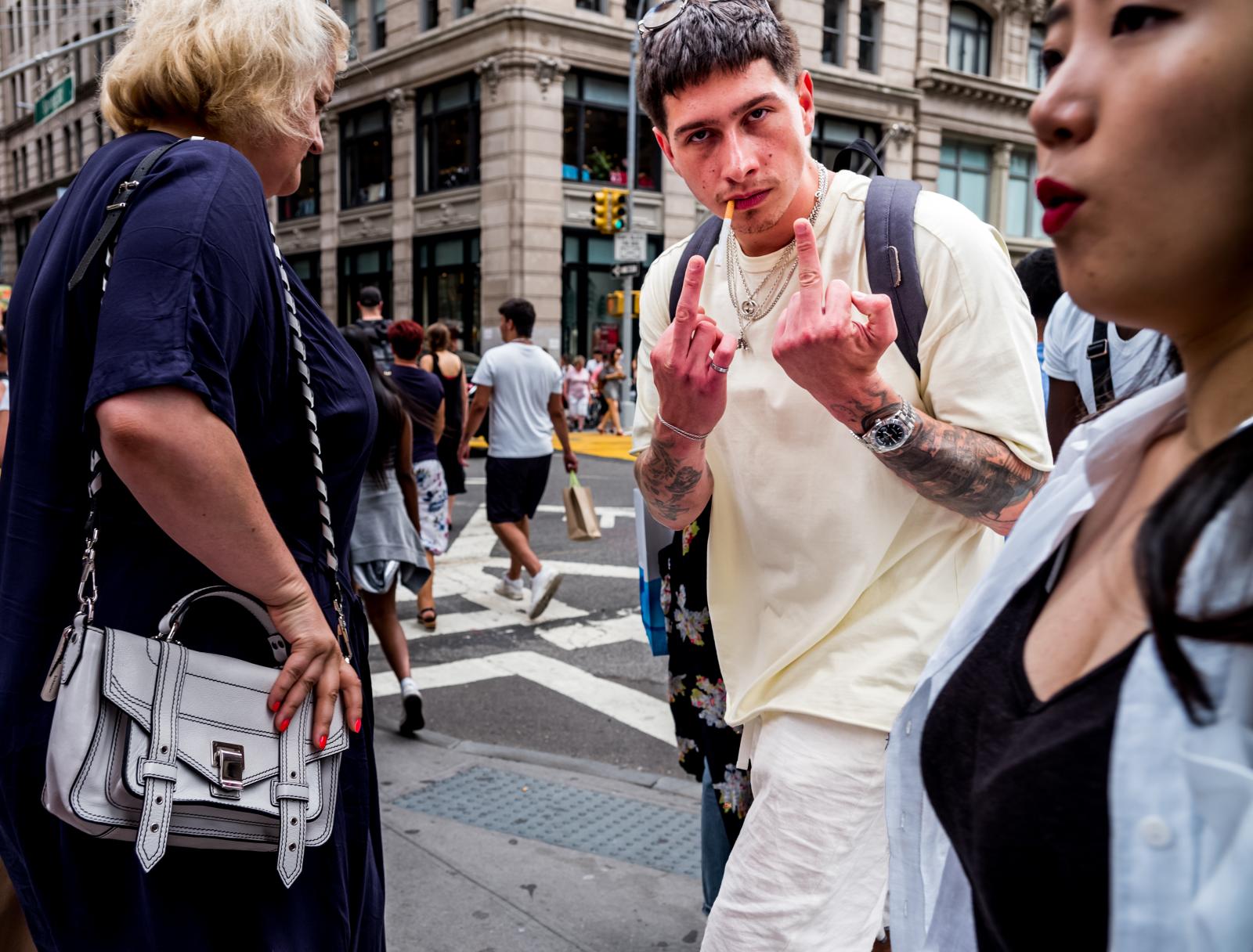 Image from Seeing You See Me -  Broadway/Spring Street, Manhattan NYC  July 2018 
