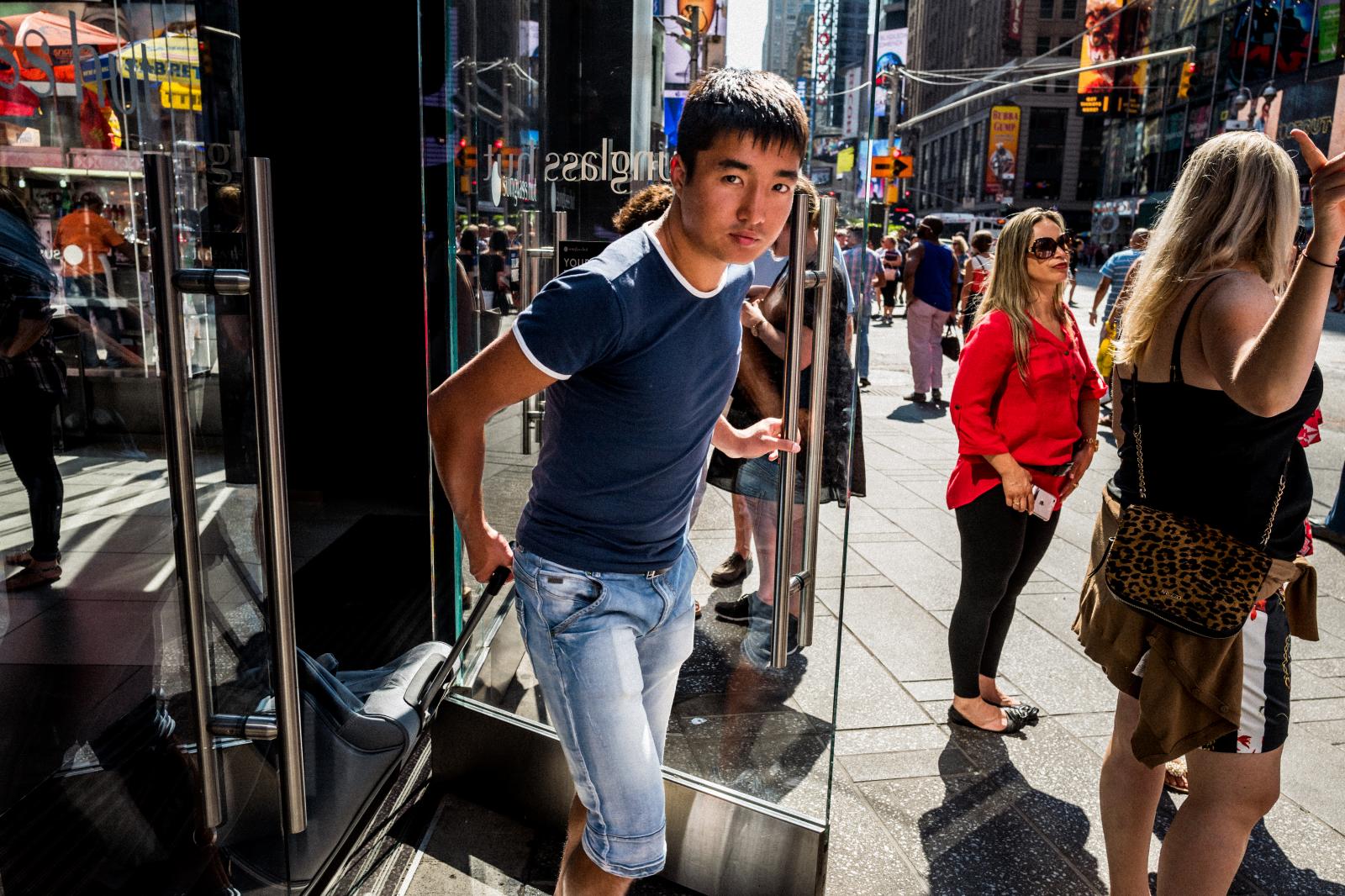 Image from Seeing You See Me -  7th Avenue/45th Street, Manhattan NYC  May 2015 