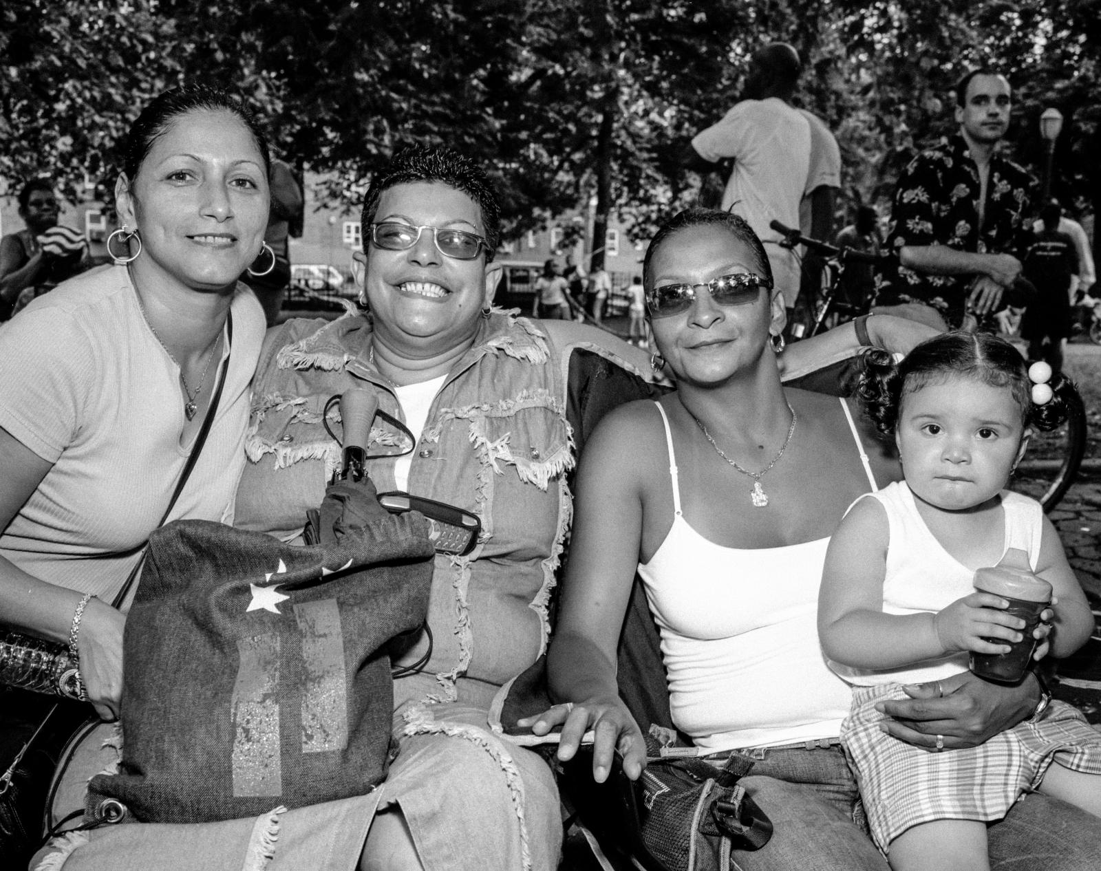 Image from Street Photography/BW Works -  Old Timer's Day, August 3, 2003  Red Hook, Brooklyn 