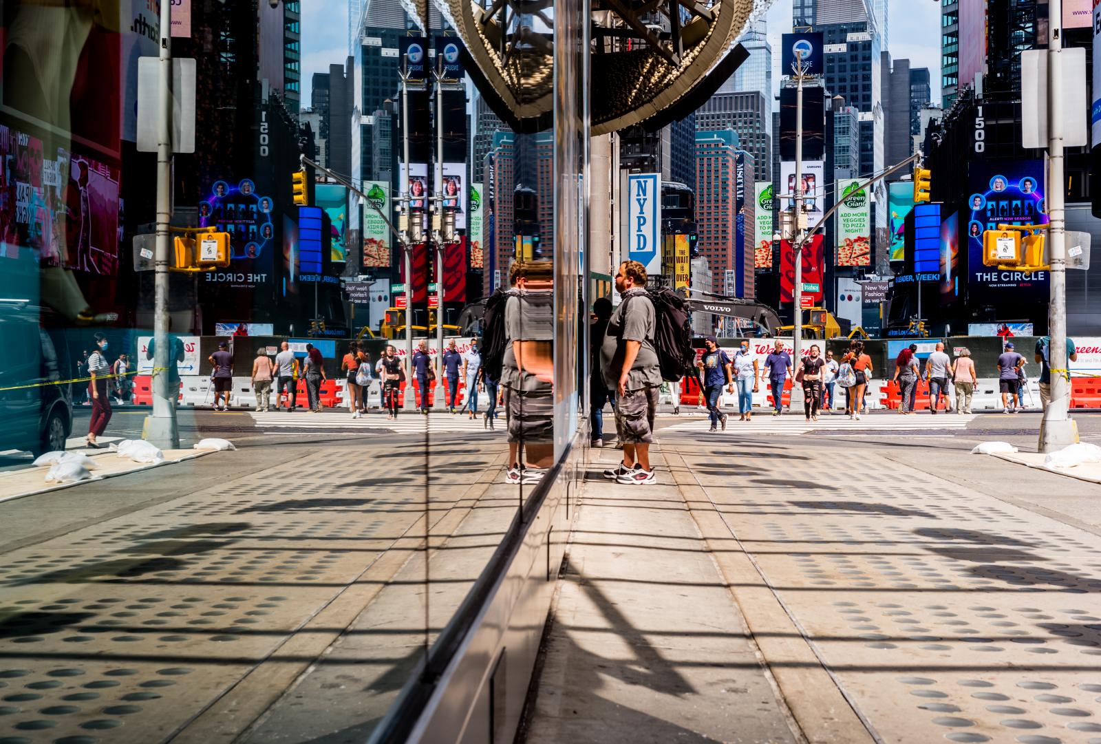 Certified Realities -  The view at 42nd Street/Times Square, 09/2021 