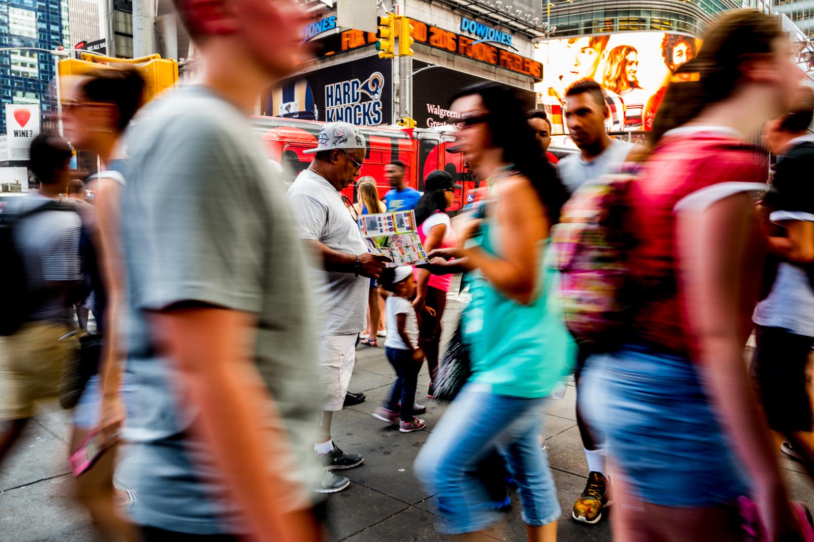 Streets of Times Square 160814465