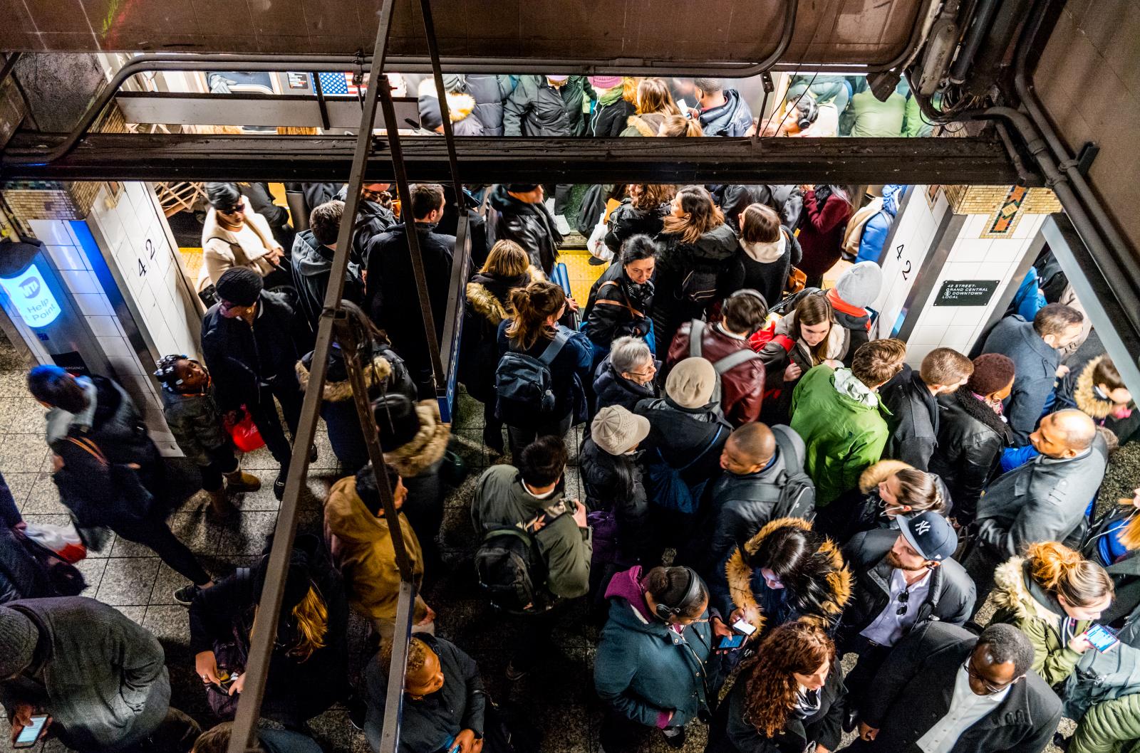 Rush Hour/NYC Subway 181129006