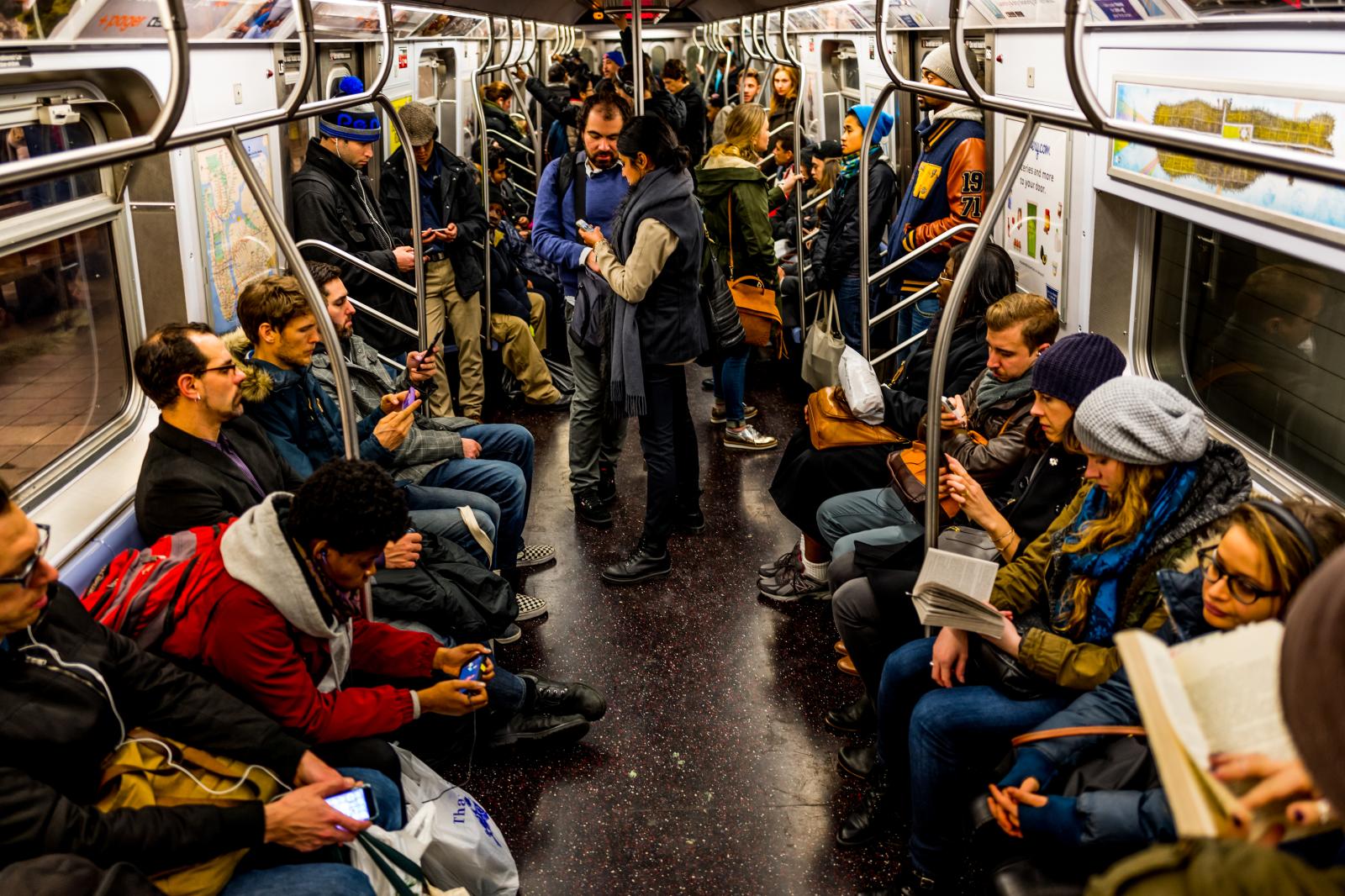 Rush Hour/NYC Subway 160115198
