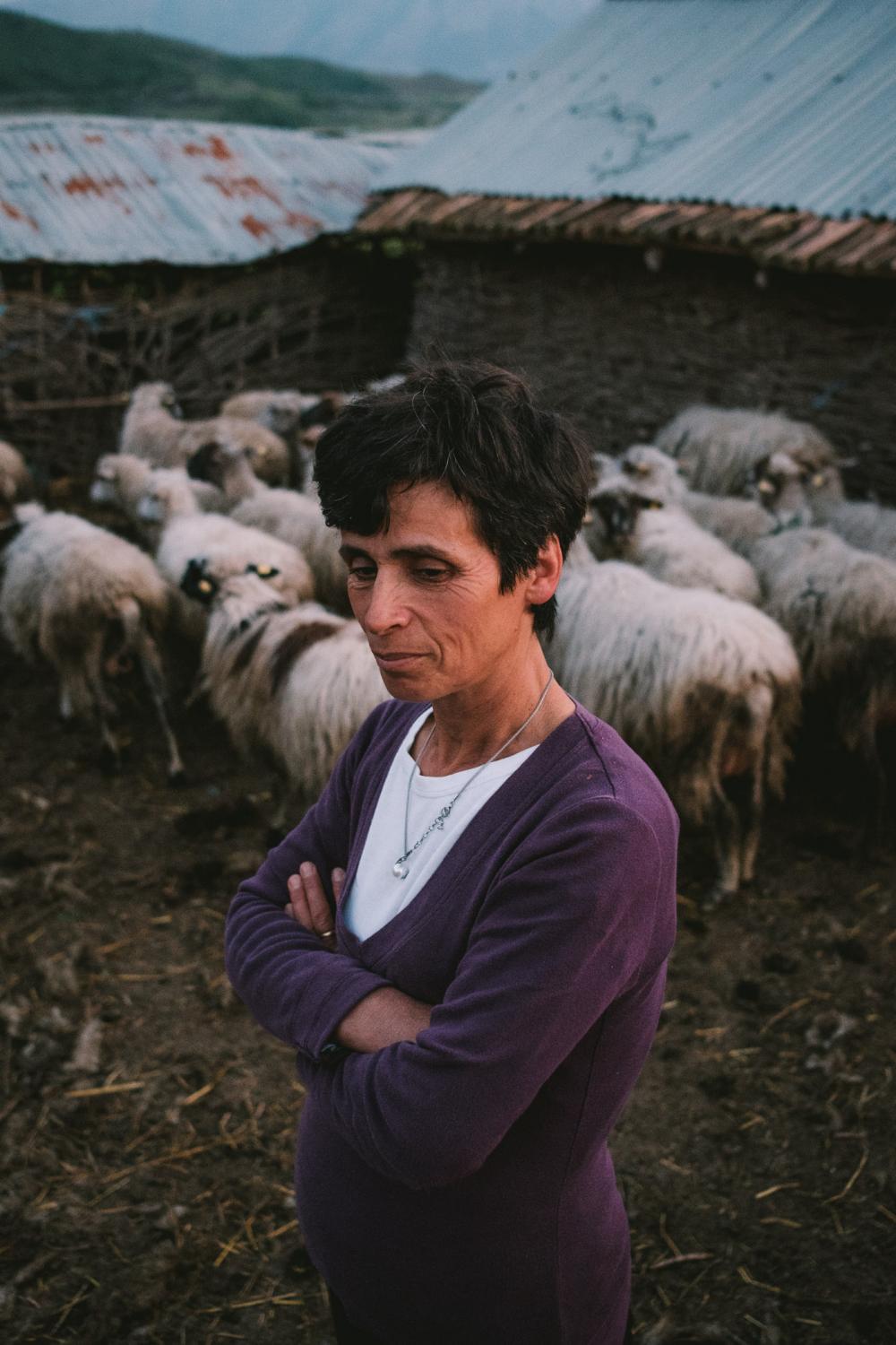Ylli and her family raise sheep and grow crops on their land below the village of Kuta. The proposed construction of nearby dams would create a large reservoir, flooding most of the fertile land in the surrounding areas. With few non-agricultural jobs in the area, most of the remaining people in Kuta would most likely be forced to relocate.