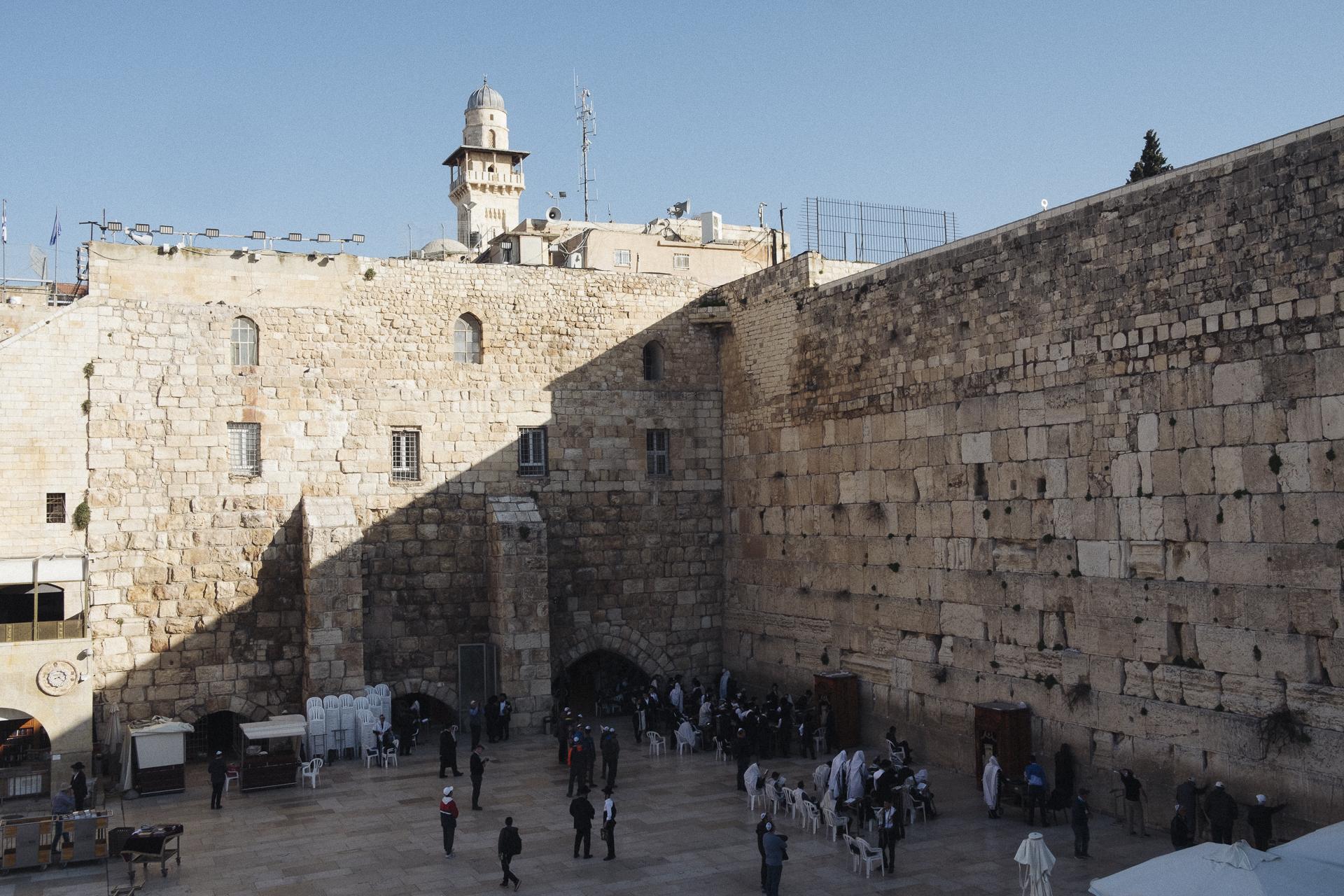 Au nom de tous les Saints - Western Wall. Jerusalem, February 13, 2020.
Mur des...