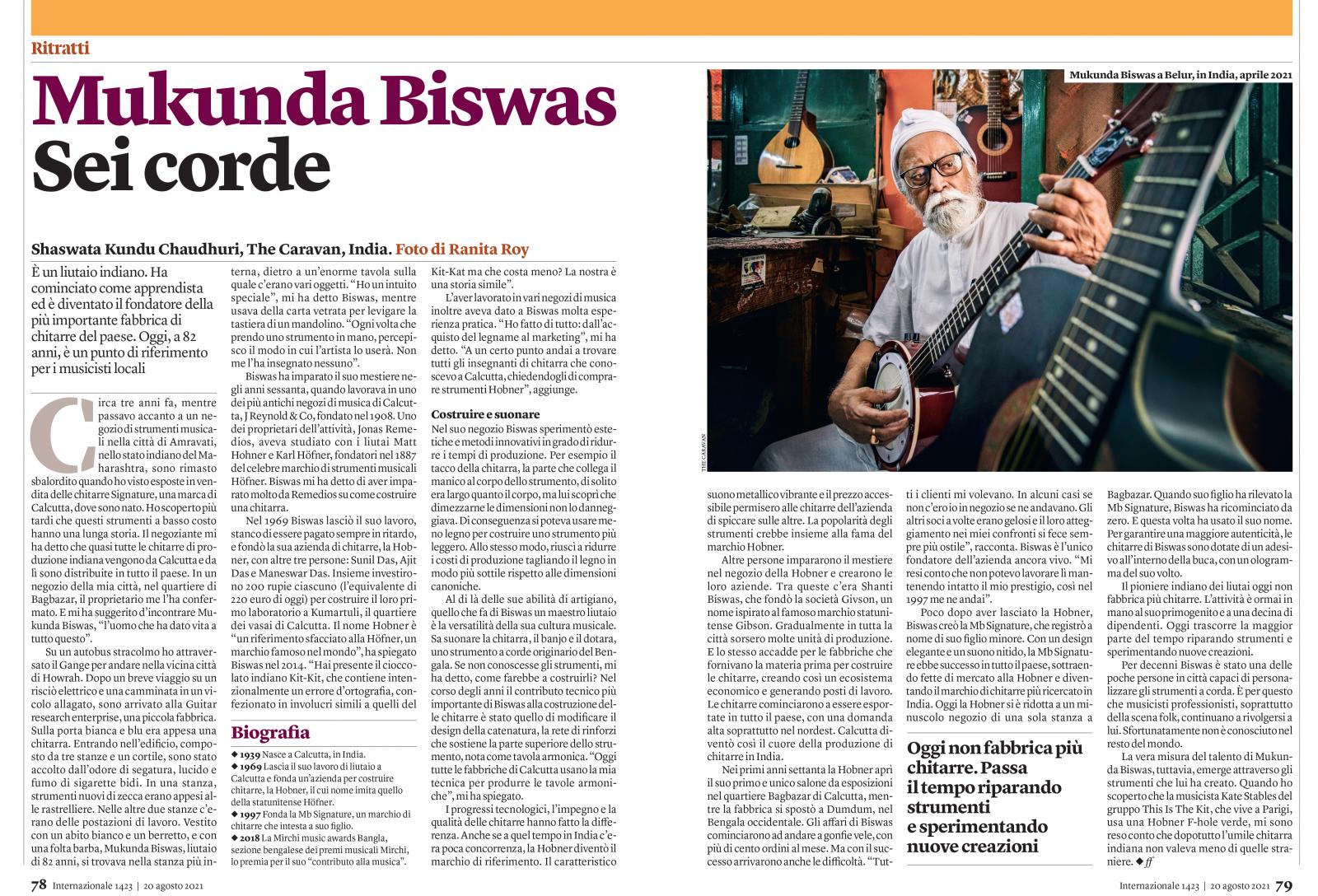 Thumbnail of Internazionale Magazine_ Biswas  Sei corde