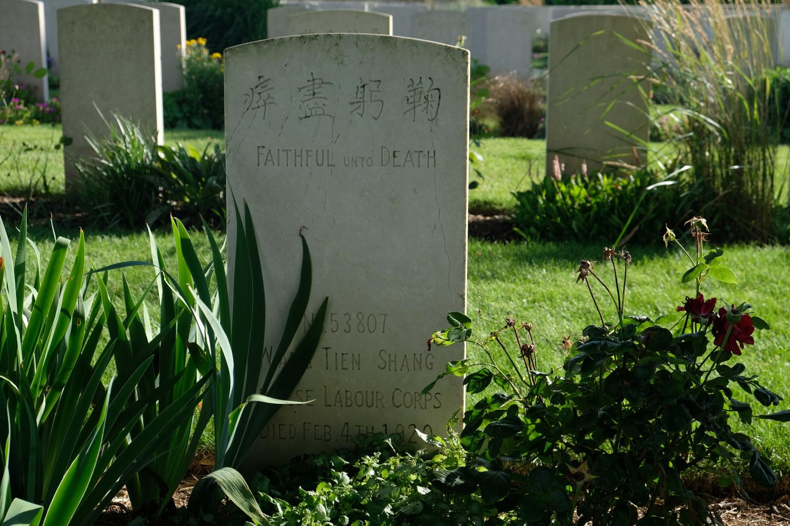 Somme/Mémoire - Le cimetière chinois de Noyelles sur Mer