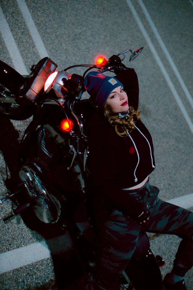 Brittany on her Bike, 2021