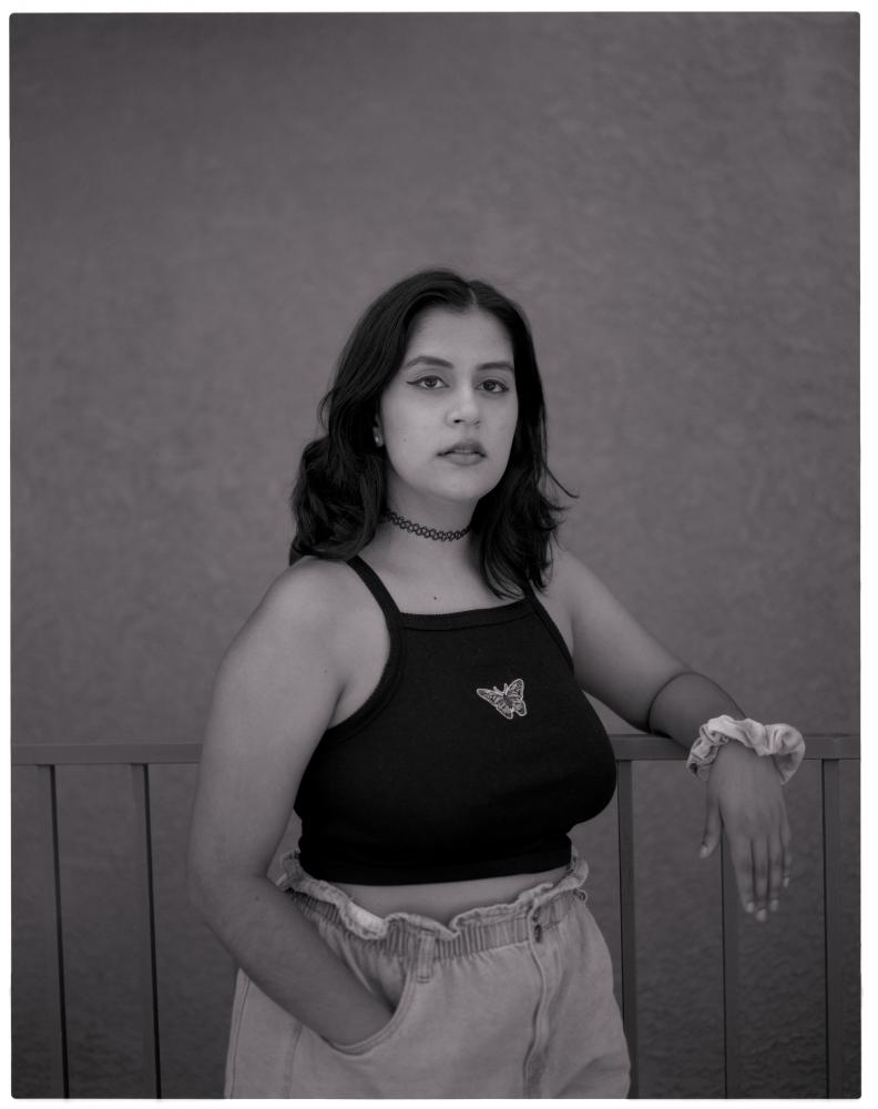 Black & White  - Shefali in North Hollywood, CA, 2021