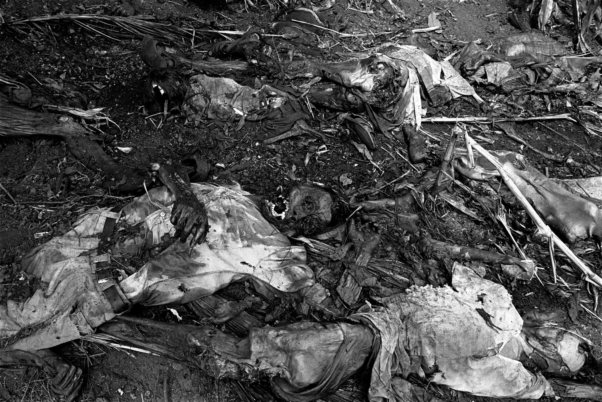 El Salvador Mozote - El Mozote. The site of the massacre of Evangelicals,...
