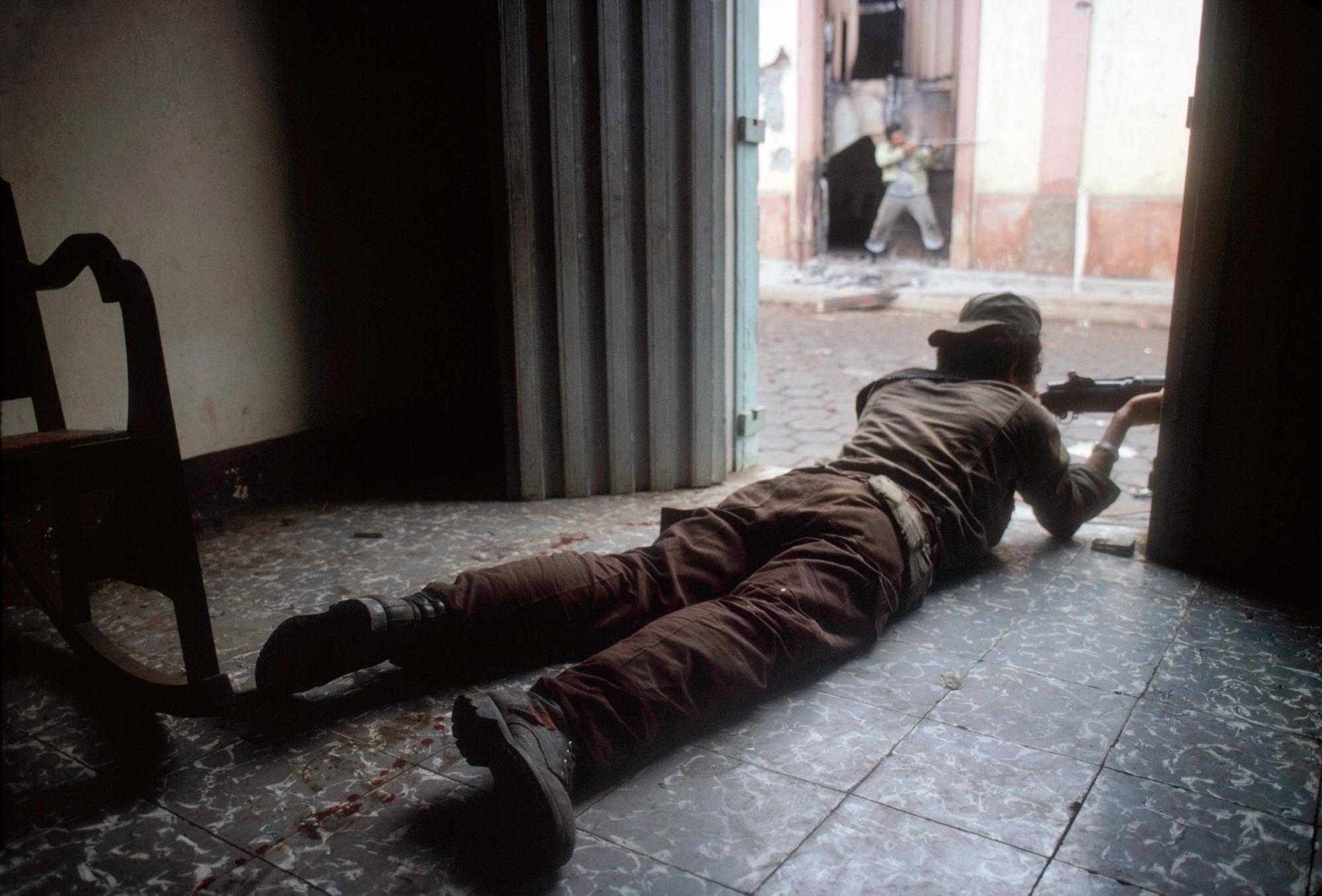 Nicaragua Insurrection - Popular insurrection in Masaya. September, 1979