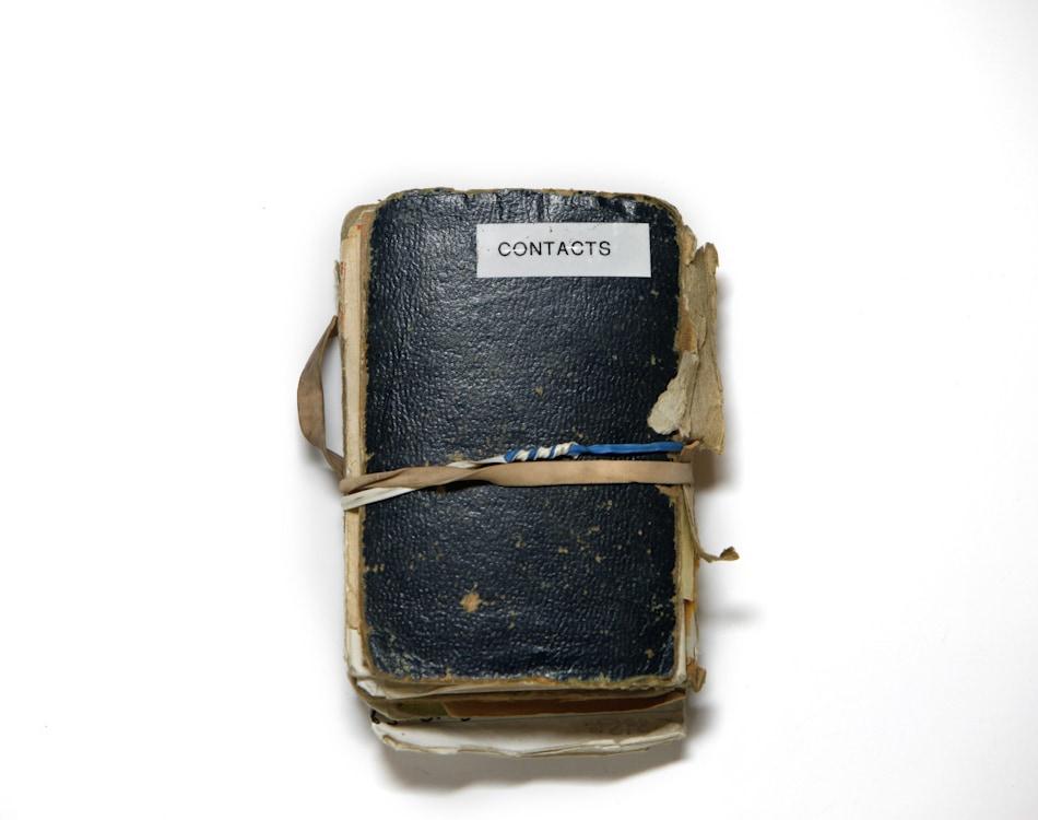 Nicaragua Insurrection - Contacts notebook, date unknown
