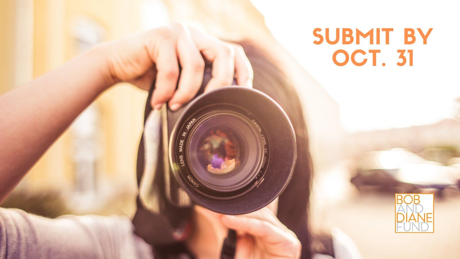 Submissions Open: Bob & Diane Fund annual photography grant!