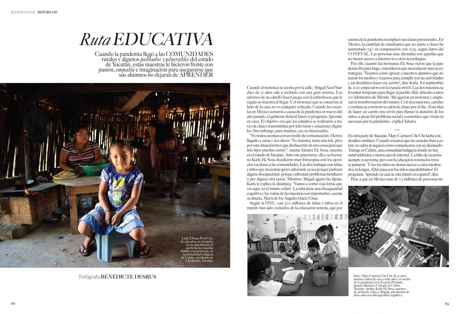 VOGUE Mexico & Latin America: RUTA EDUCATIVA