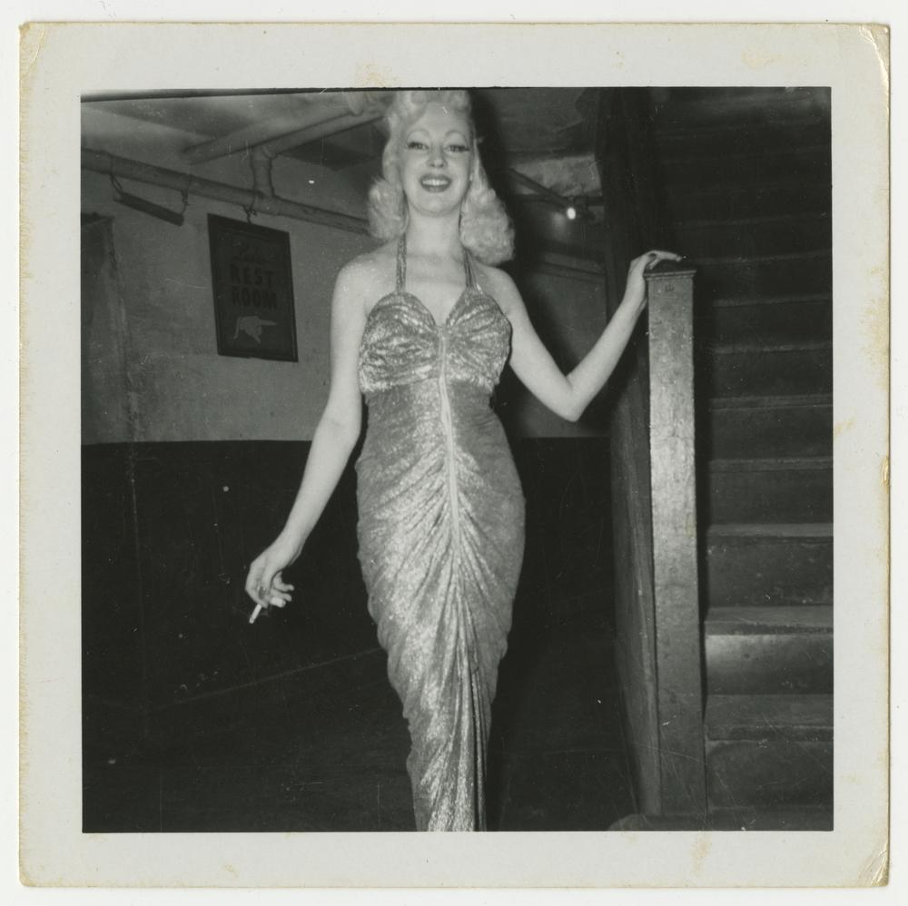 Carnival Strippers Portraits - Snapshot of Lulu, date unknown
