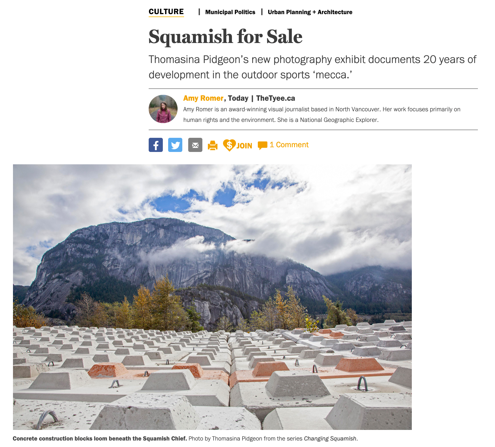 Thumbnail of The Tyee: Squamish for Sale