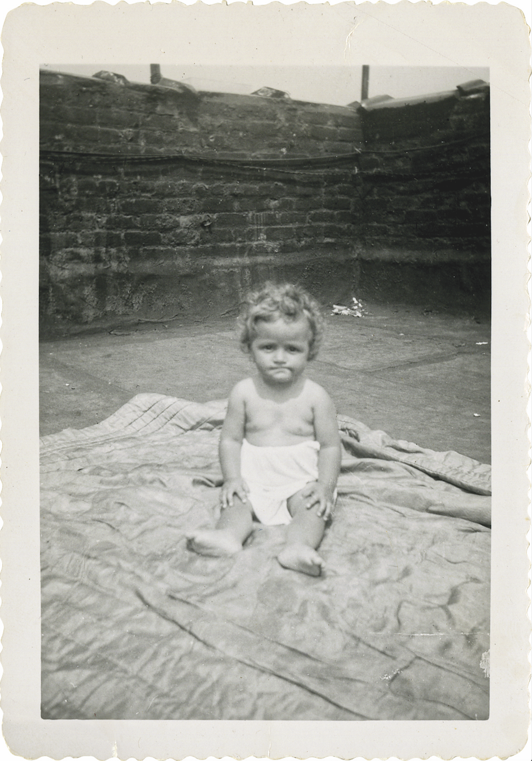 Tar Beach Images - Angel, age 2. 96 Elizabeth Street. c. 1952. Photo...