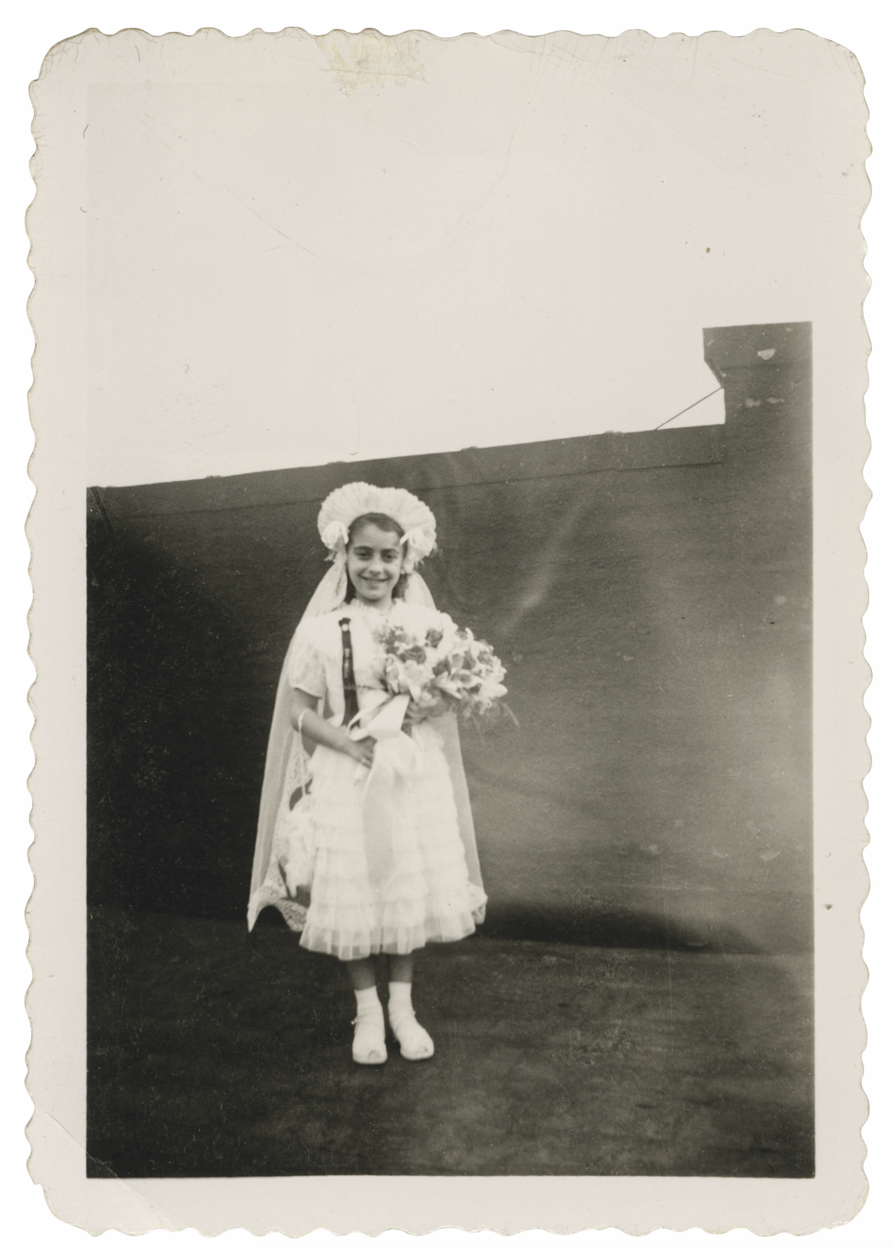 Tar Beach Images - Lucy Doll Cutrona, First Communion. 130 Mulberry Street....