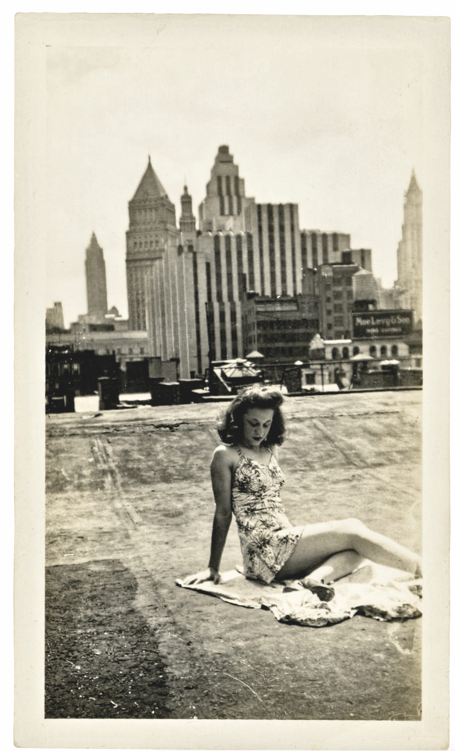 Tar Beach Images - Mildred Musillo, 197 Hester Street. Summer 1940. Photo...