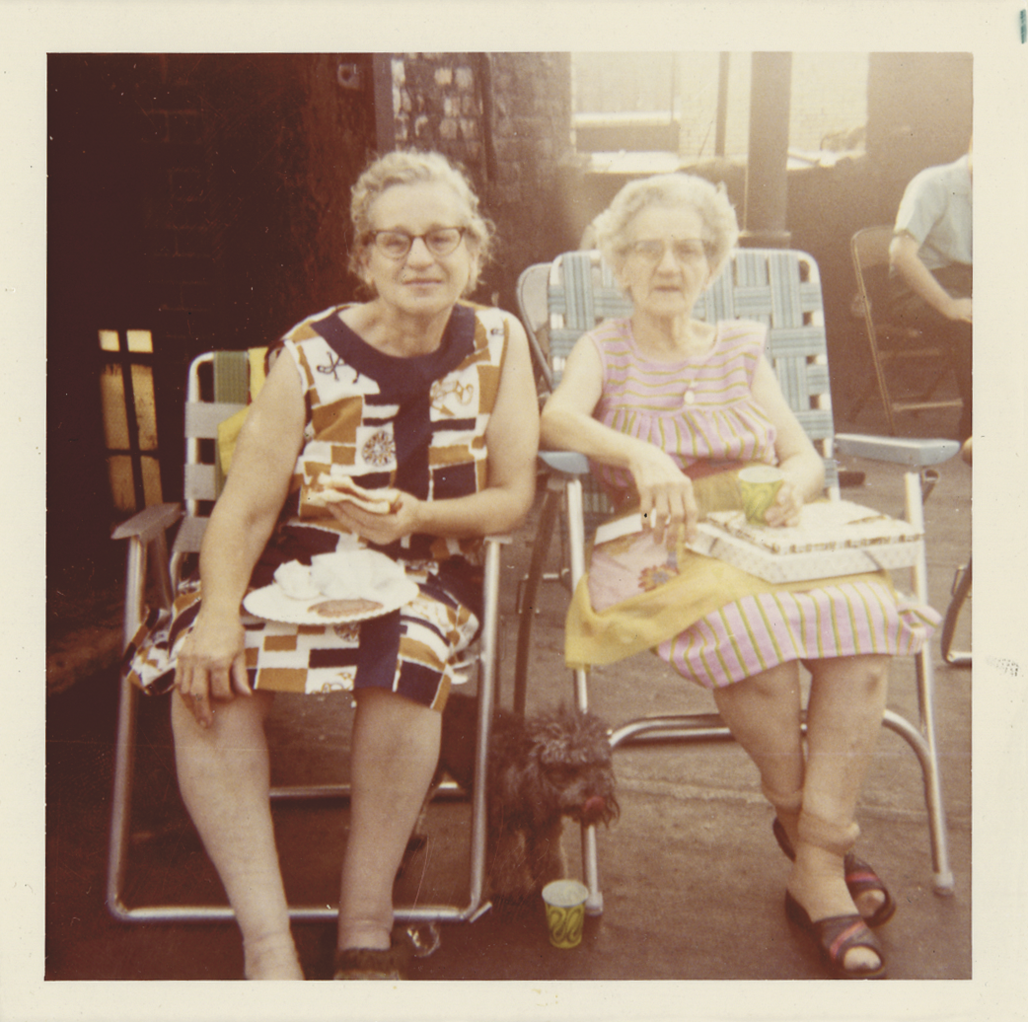 Tar Beach Images - Aunt Katie Maltesi and Grandma Mary Guarantano at first...