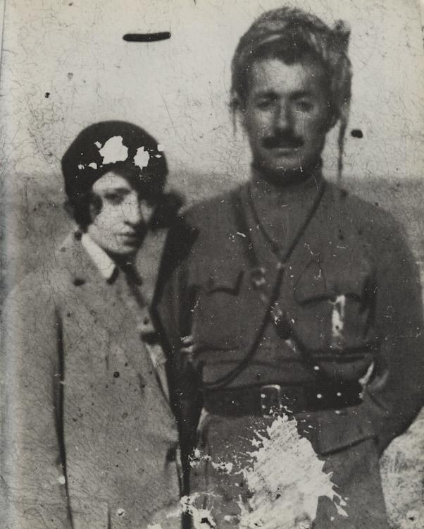 Kurdistan Repatriation - Ihsan Nuri Pasha and his wife, Yashar Khanum
