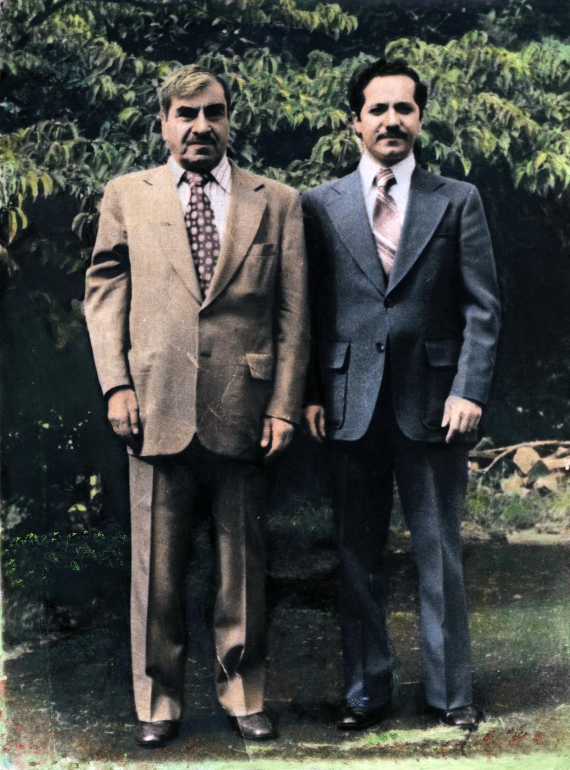 Kurdistan Repatriation - Mulla Mustafa and Mas'ud Barzani in Washington, D.C.