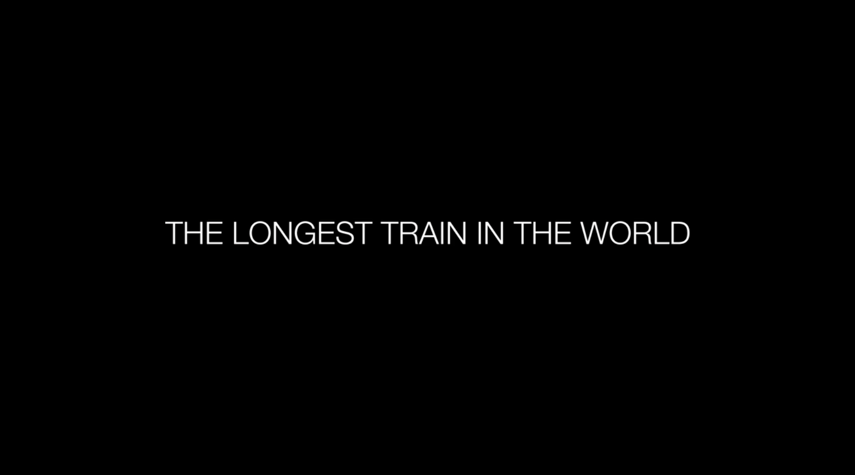 Longest train in the world