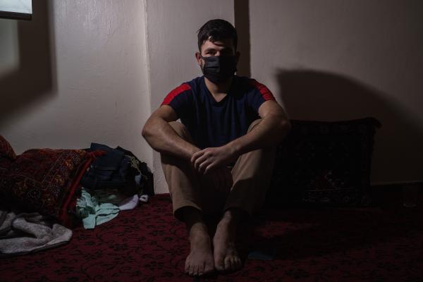 Stuck: The plight of Turkey's Afghan migrants - Sahbaz, 22, from Paktier has already been pushed back from Greece and Bulgaria several times. He...