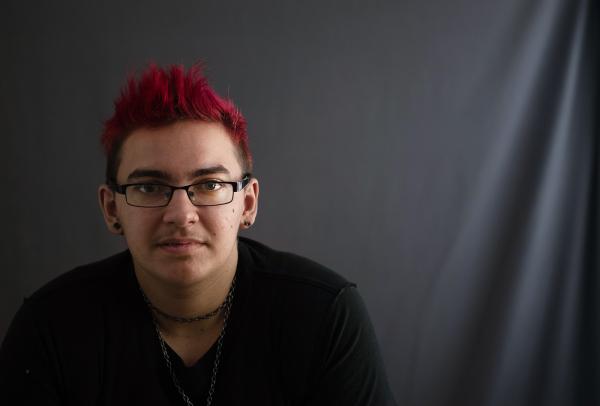 Gallery - Ezra Komo, 25, small business owner, female to male trans man, advocate, poly and pansexual, Marine veteran, Columbia, MO (raised in Central Missouri.)