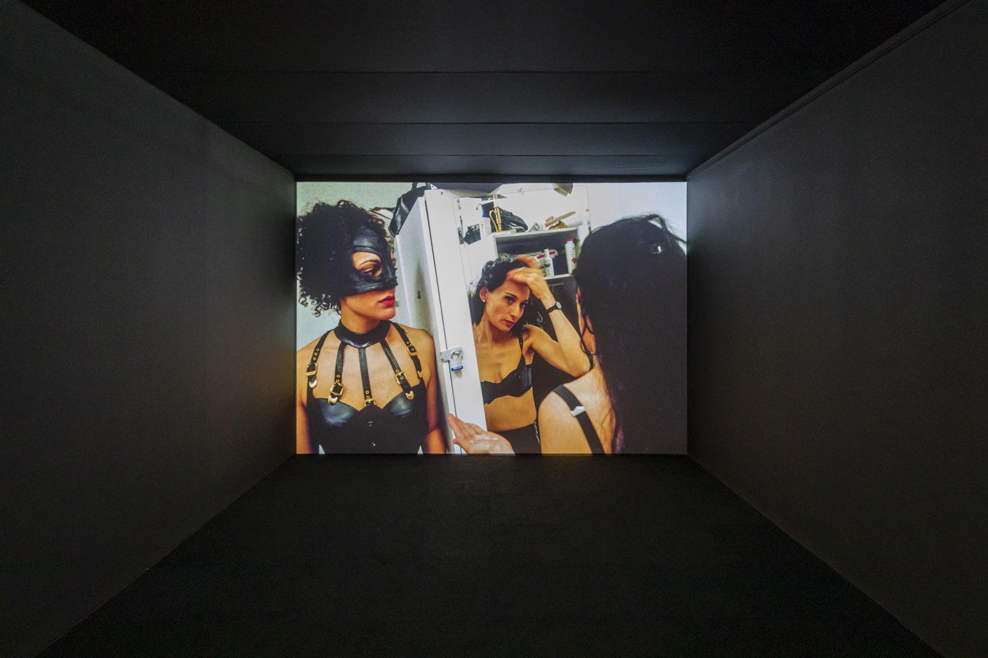 &#39;Pandora&#39;s Box&#39; projection at Instituto Moreira Salles, Sao Paulo, 2020....