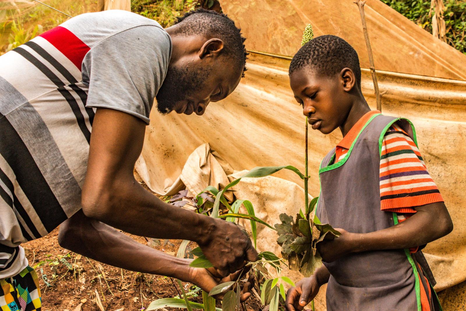 Joshua Victor Semaganda | The Herbalist -  Wasswa Denis and his daughter Murunji. Having acquired...