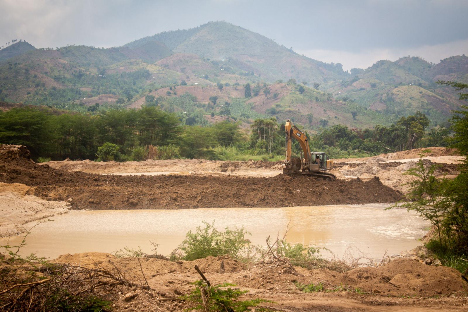 Image from Vanessa Mulondo | A Passion for Nature - Gold mining in Kyambura National Park.