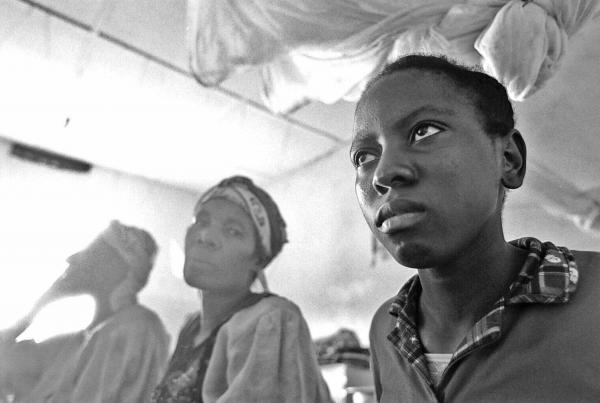 Image from DRcongo Conflict - A group of women that were raped by soldiers loyal to...