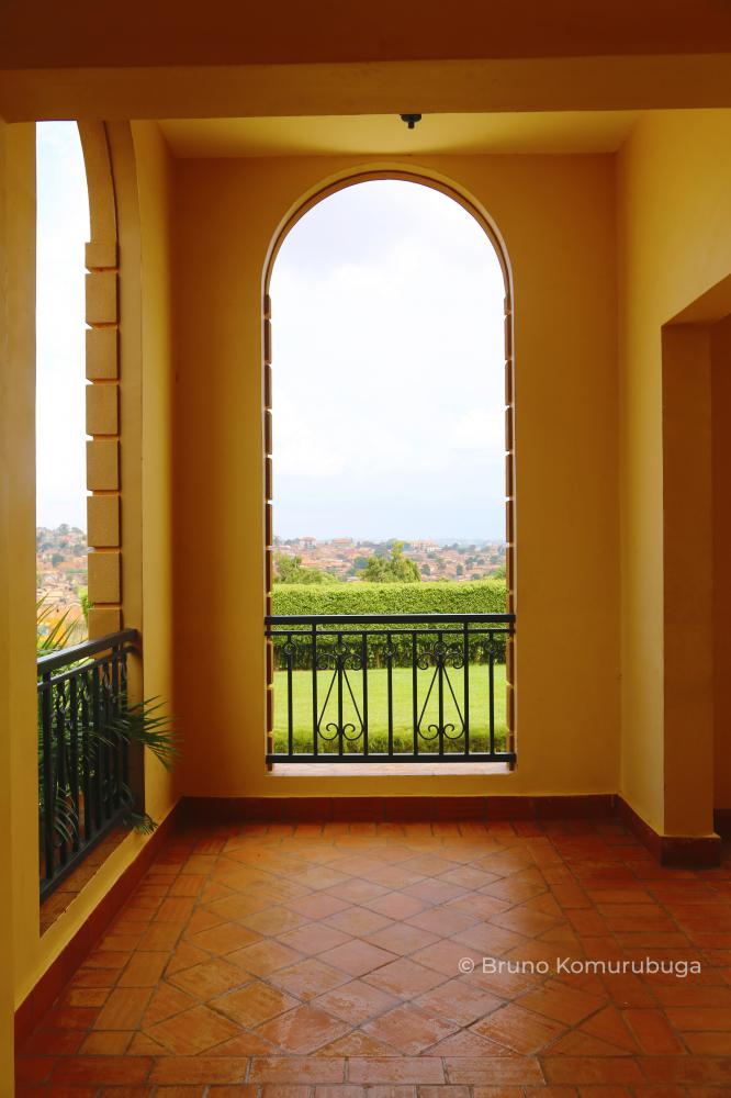 View through the balcony at Nsambya Gardens
