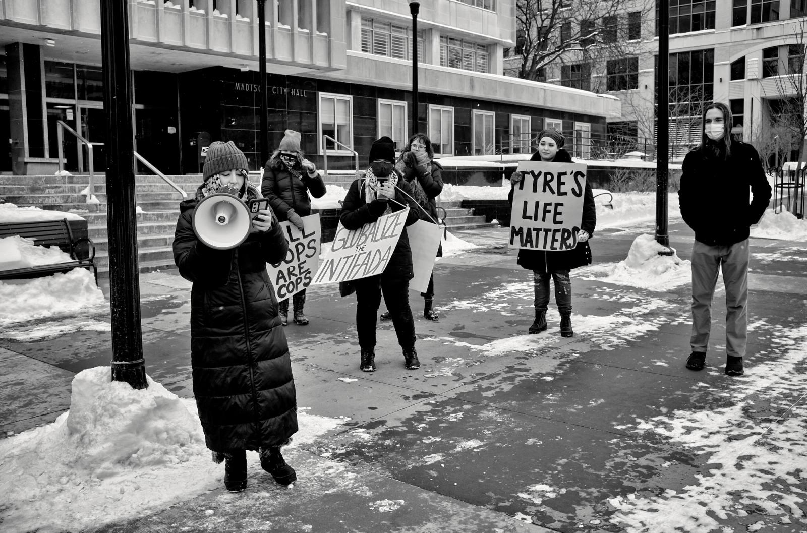 Justice For Tyre Nichols (b&w) By Michael Sullivan