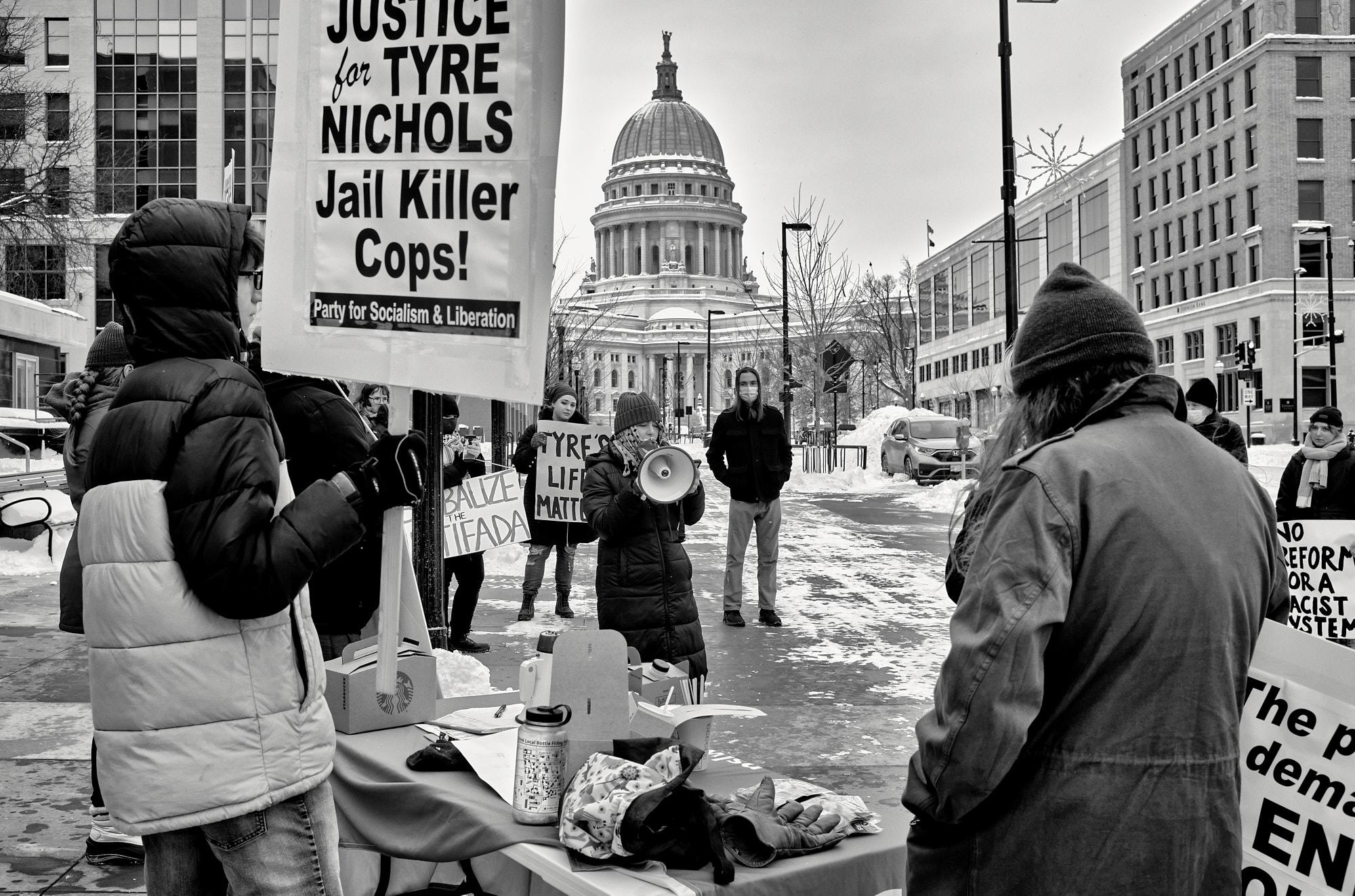 Justice for Tyre Nichols (b&w)
