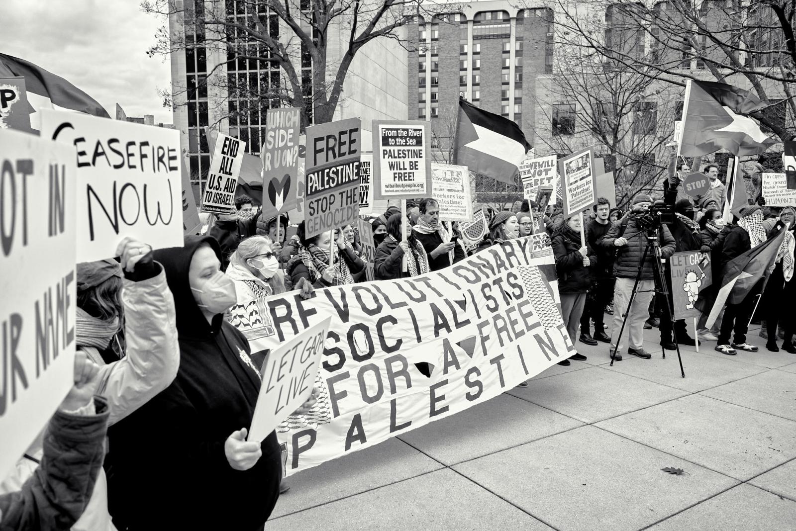 Wisconsin All out for Palestine Rally and March -   
