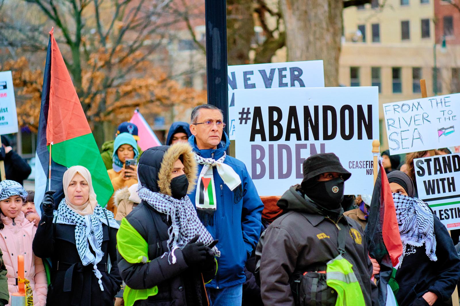 Wisconsin All Out For Palestine March And Rally - New Normal Photography