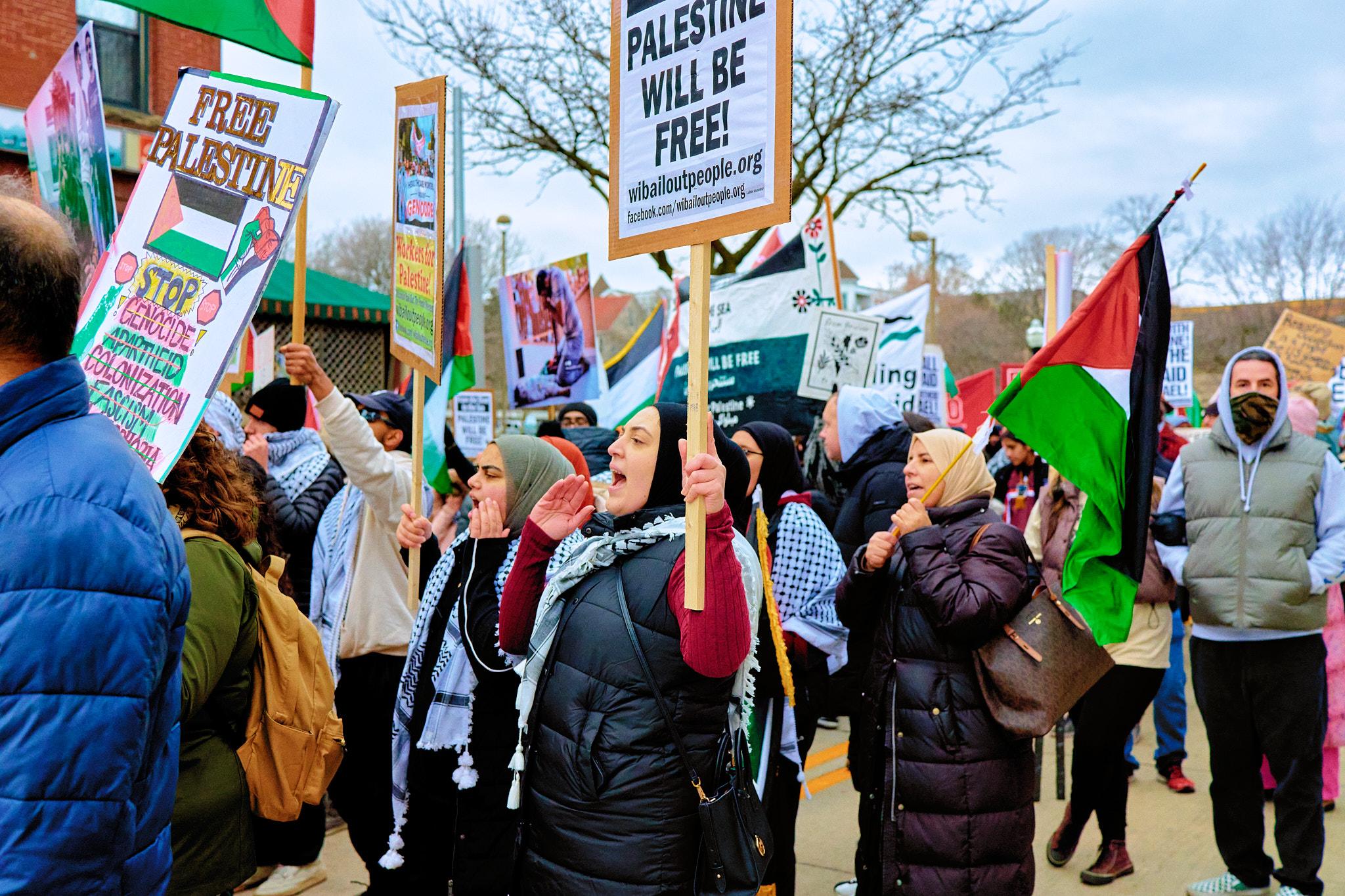 Wisconsin All Out for Palestine March and Rally - 