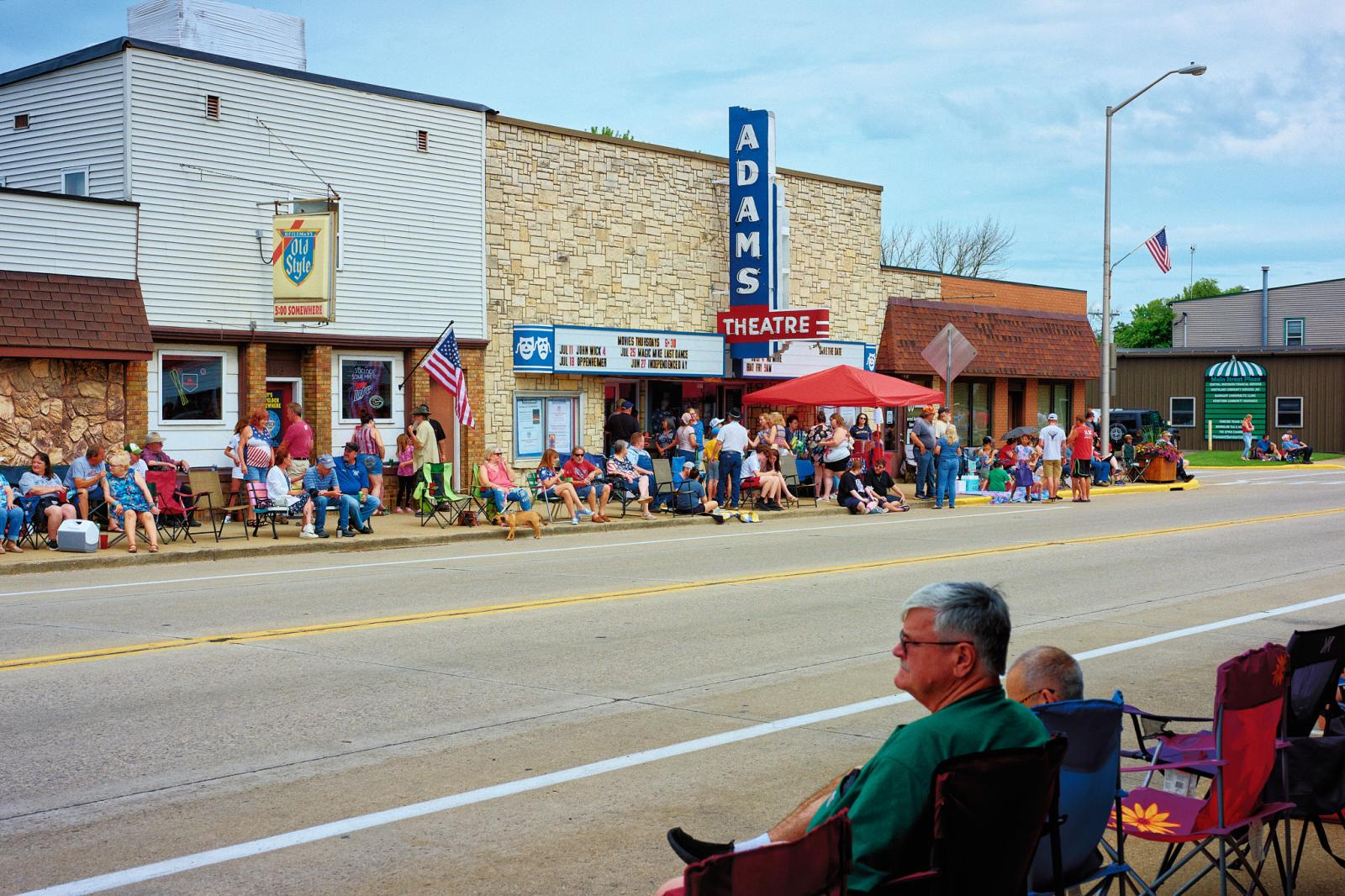 Going to a Fourth of July Parade