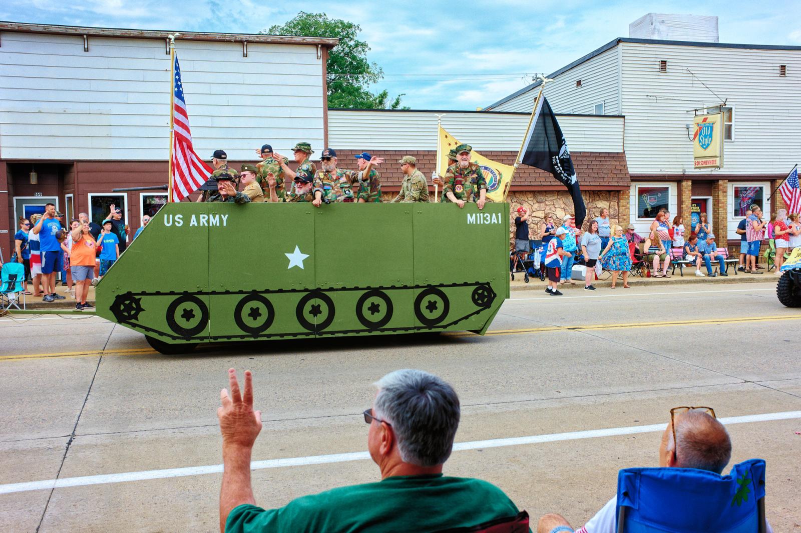 Going to a Fourth of July Parade - new normal photography