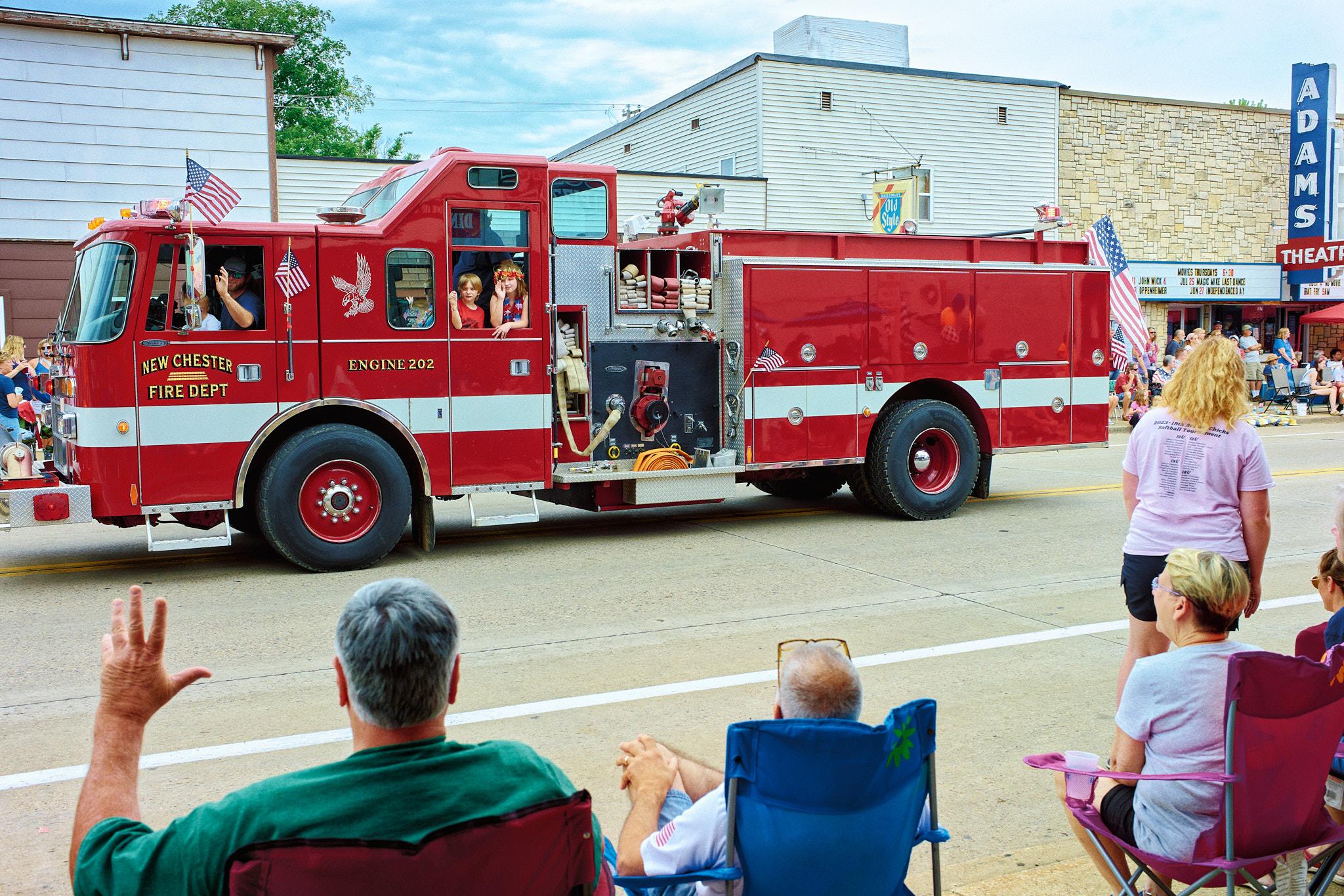 Going to a Fourth of July Parade - new normal photography