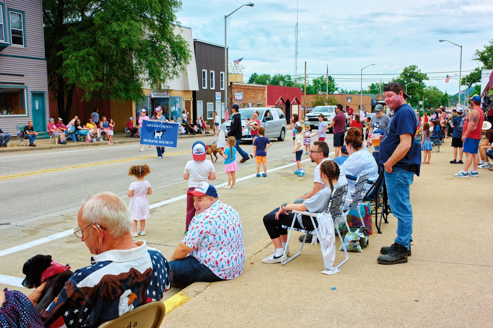 Going to a Fourth of July Parade - new normal photography