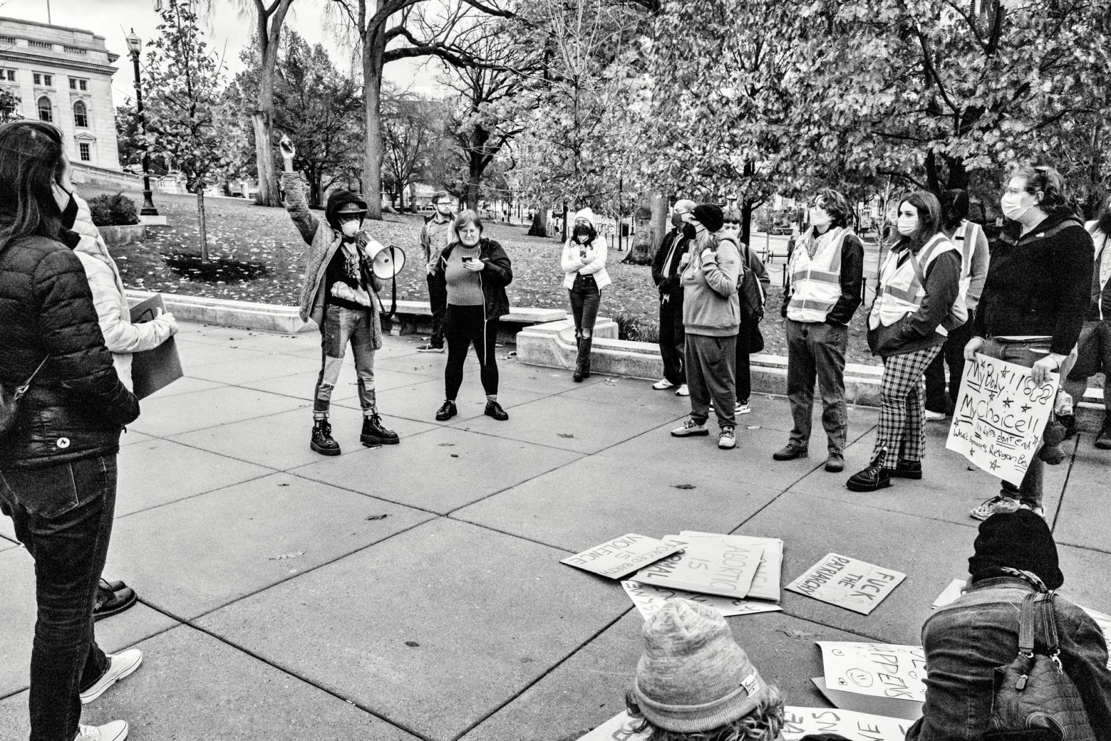 Emergency Action (b&w) -  Madison USA