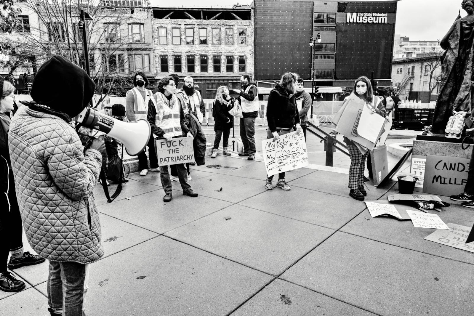 Emergency Action (b&w) -  Madison USA