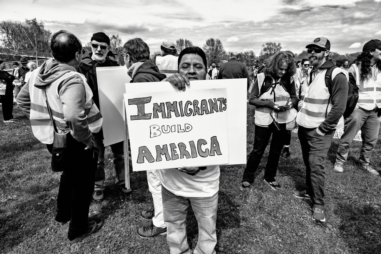 Day Without Immigrants 2025 (bw)