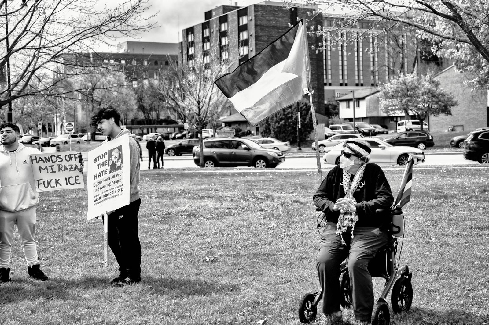 Day Without Immigrants 2025 (bw)